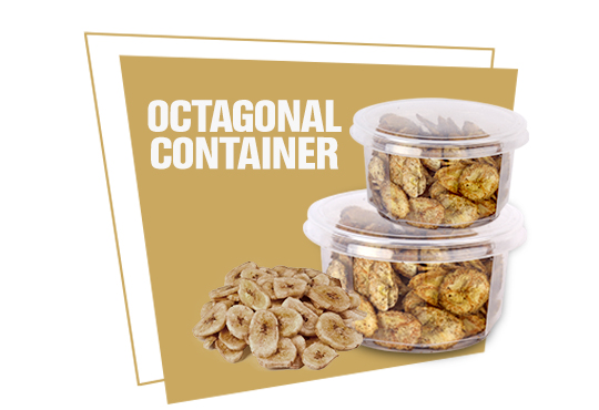 Disposable Octagonal Container