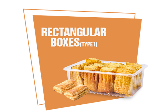 Disposable Rectangular Boxes (Type1)